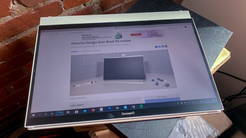 Đánh giá laptop Acer ConceptD 7 Ezel