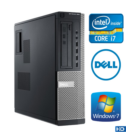 Dell Optiplex 390 Core i7 Ram 4GB ssd 120 gb
