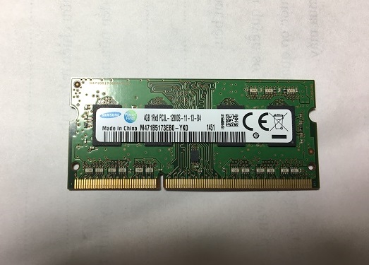 Ram laptop Dell inspiron 3552