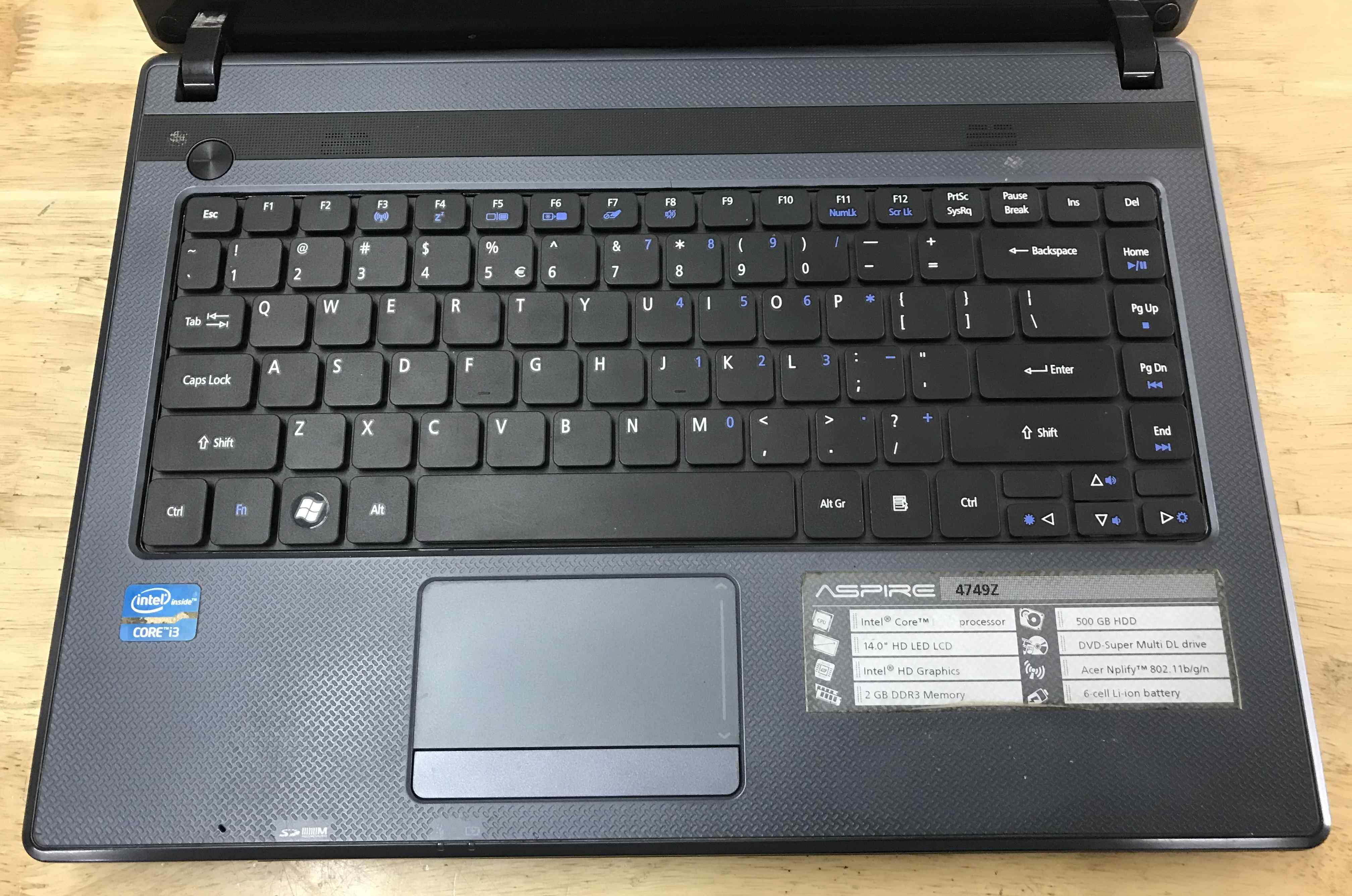 bán laptop cũ acer aspire 4749z