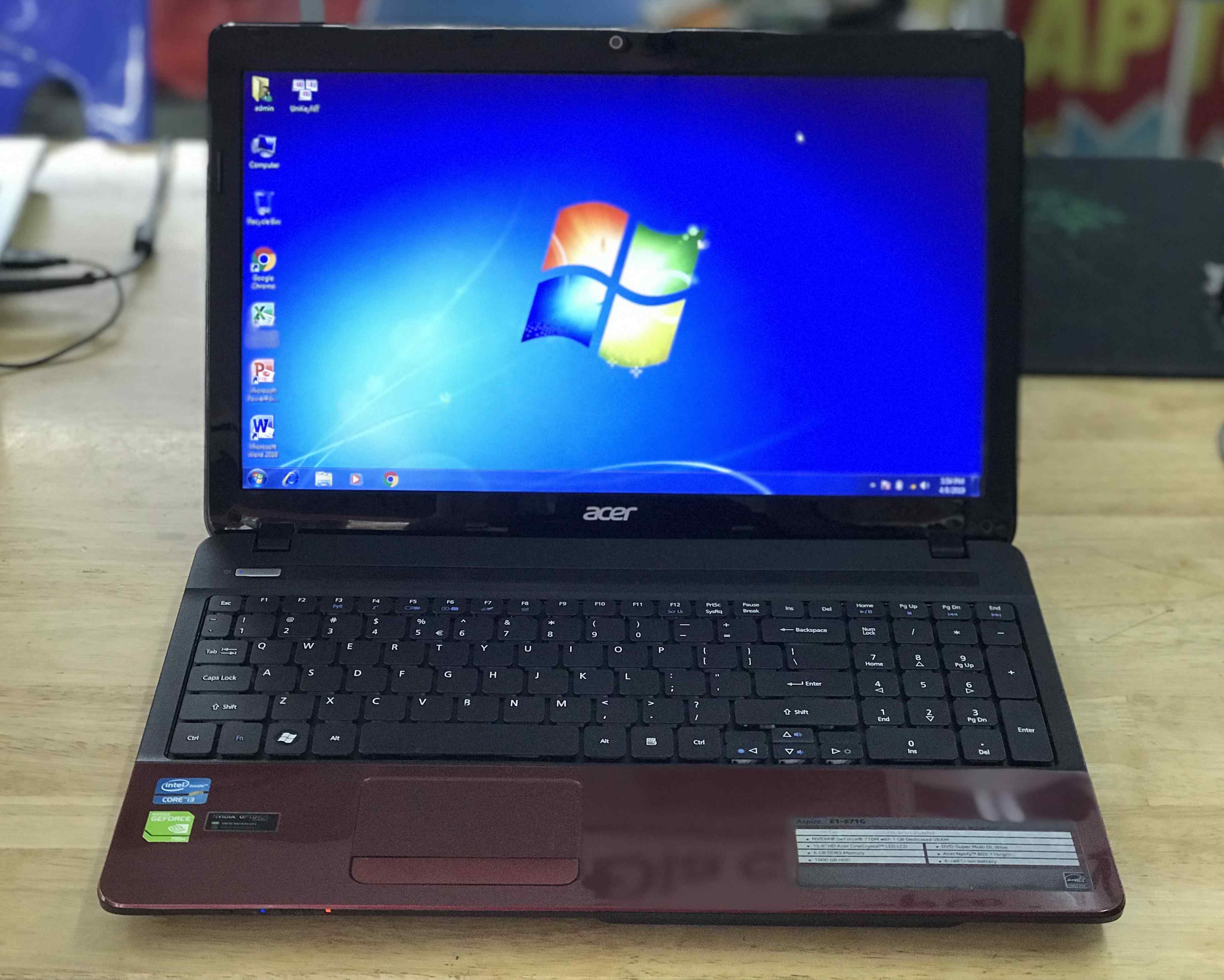 bán laptop cũ acer aspire e1 - 571g giá rẻ tại hà nội