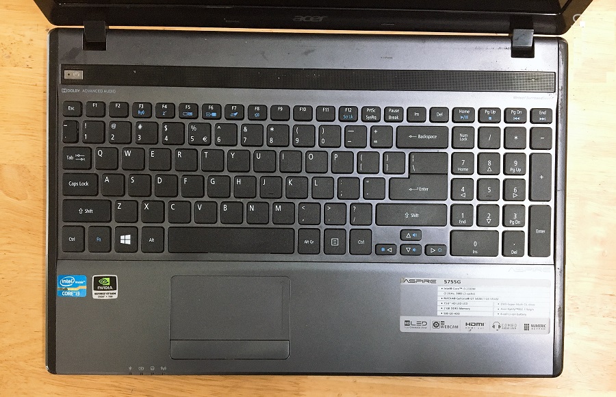 ban phím laptop acer 5755