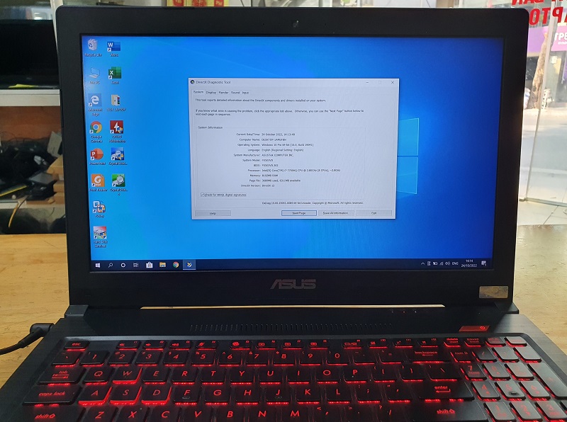 ASUS FX503VD core i7