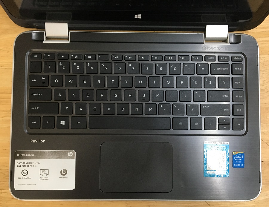 phím laptop hp x360