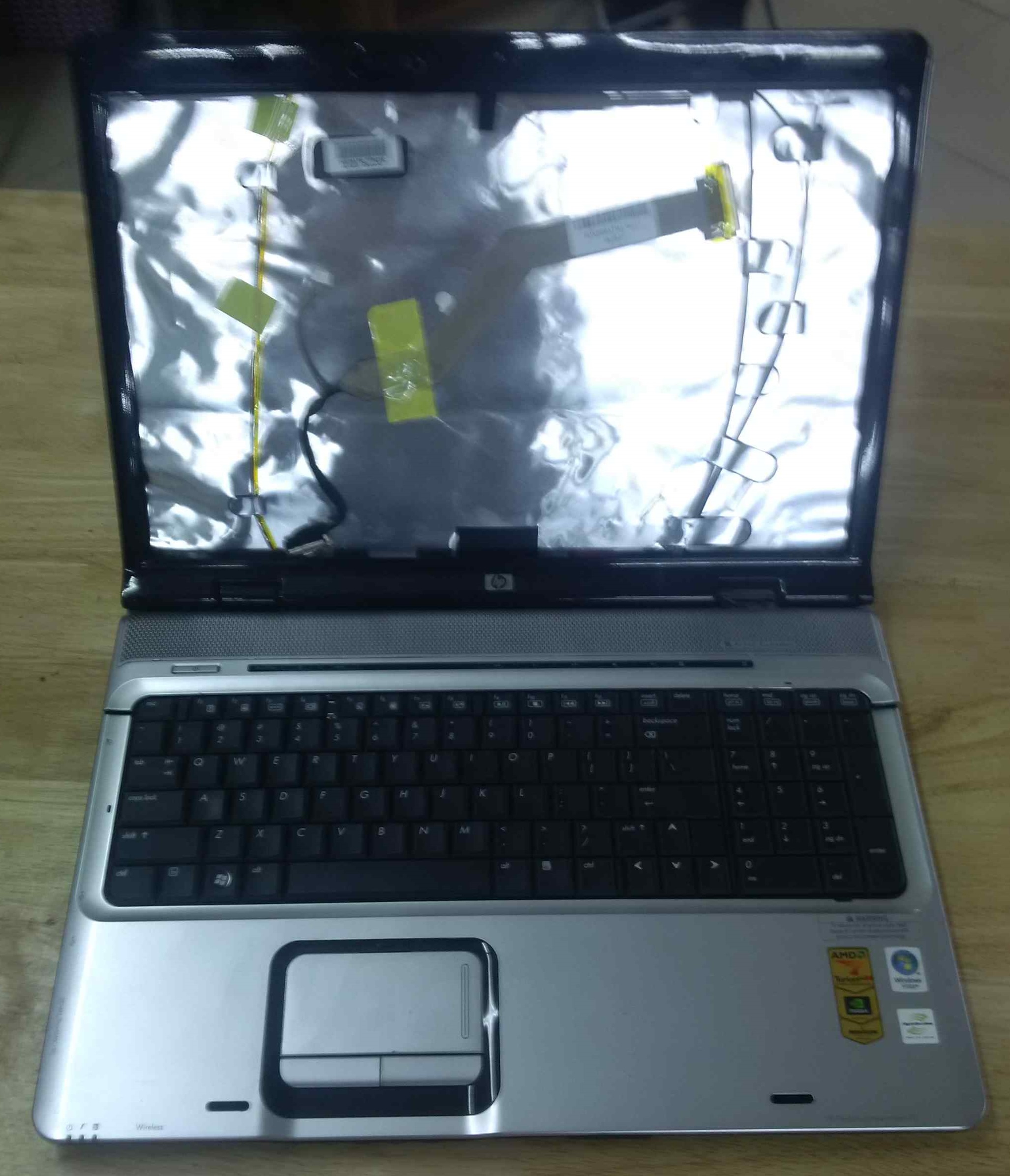 vỏ laptop hp pavilion dv9000 cũ