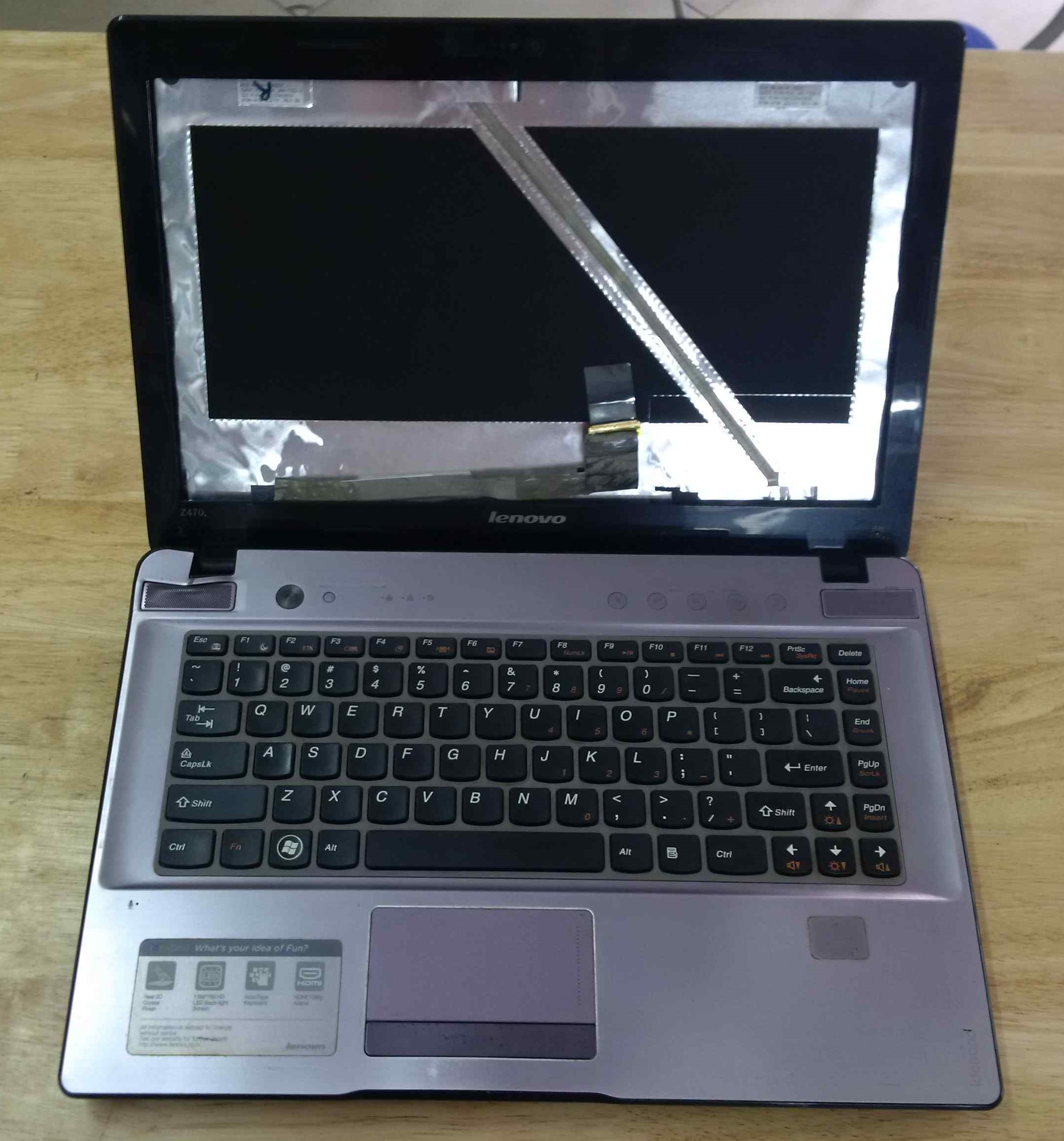 vỏ laptop lenovo z470 cũ