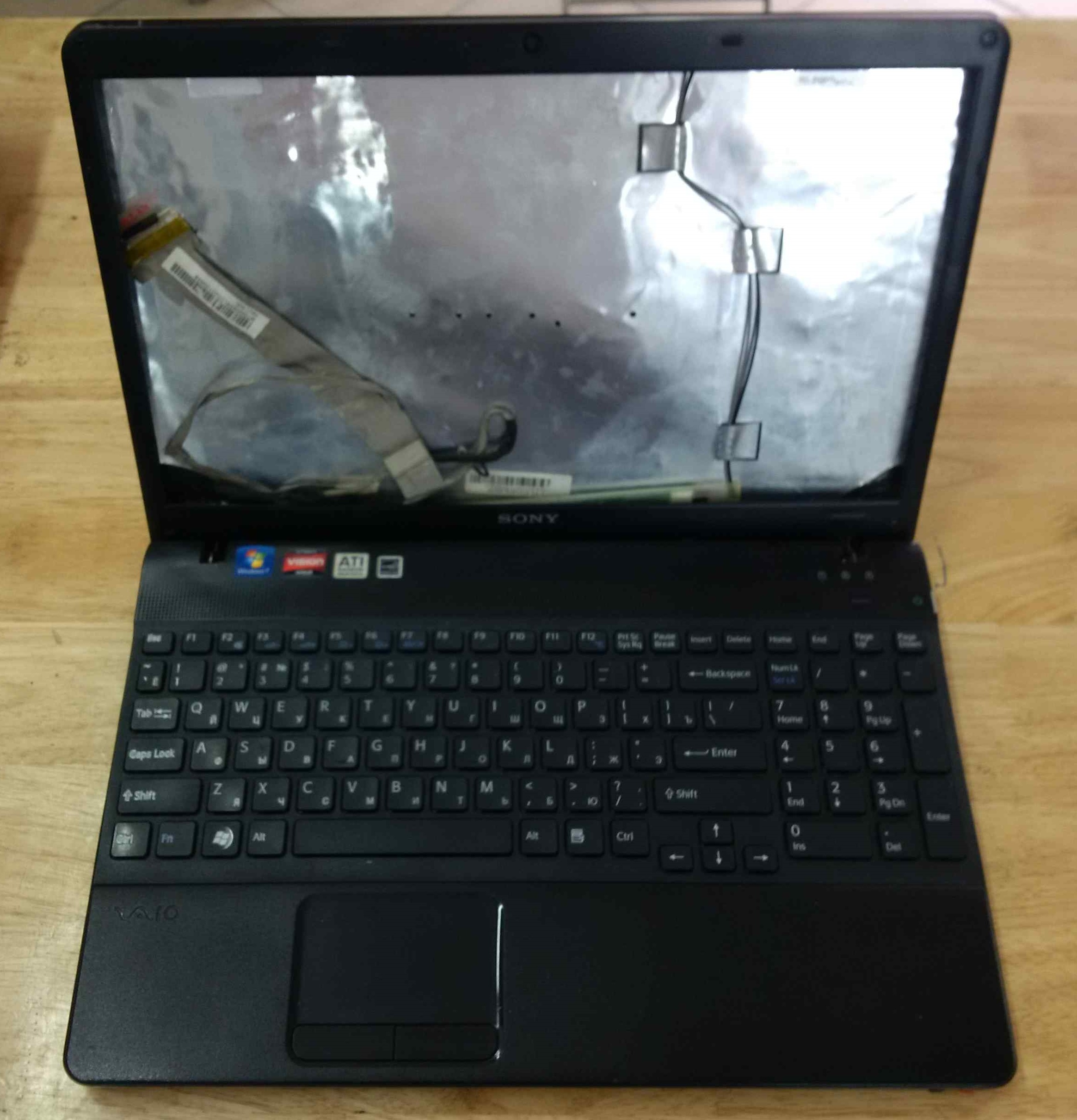 vỏ laptop sony vpcee cũ