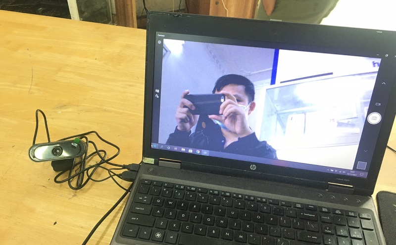 Webcam học online độ phân giải cao
